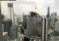 High floor view of KL Tower and Twin tower