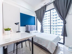 [Female Unit] Fully Furnished Single Bedroom with Balcony For Rent - Rm650