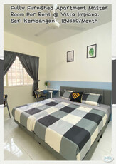 Fully Furnished Apartment Master Room @ Vista Impiana, Seri Kembangan