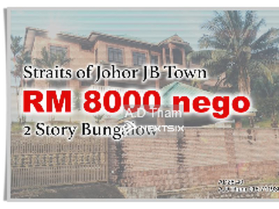 2 Story Bungalow @ Straits of Johor JB Town