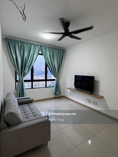 Brand new fully furnished unit high floor is available for rent now !