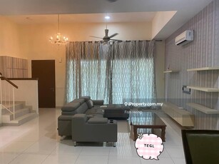 Limited Fully Reno & Furnished !! 24x70 Rimbayu Double Storey for Rent