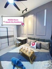 Luxury Style Brand New Fully Furnished Middle Room at Razak City Residences Near LRT Station