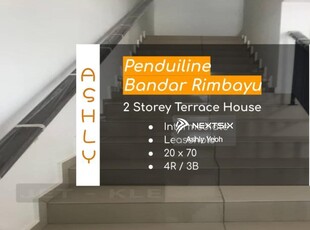 Penduline Bandar Rimbayu Telok Panglima Garang 2 Storey Double Storey Terrace House for sale