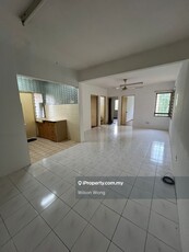 Saujana apartment, damansara damai, 1st low floor, strata ready