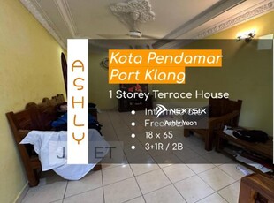 Taman Kota Pendamar Port Klang 1 Storey Single Storey House for sale