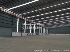 New Factory For Rent In Klang