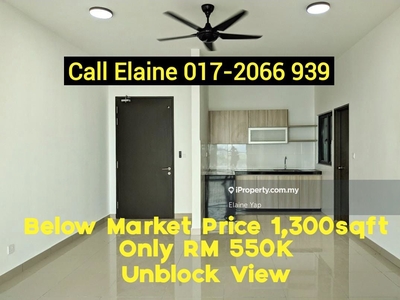 Below Market Price 1300 Sqft The Henge condominium at Kepong to Sell