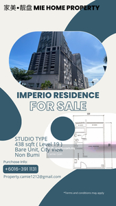Imperio Residence Studio Type ( Bare Unit )