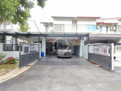 *[PROMOSI CNY] End Lot Double Storey House At Bandar Nusaputra Puchong