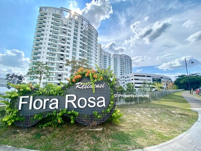 New Condo Flora Rosa Residensi Presint 11 4bed 3toilet 2parking
