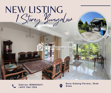 Terrace House For Sale at Desa Subang Permai