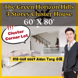 3 Storey Cluster House - Corner Lot