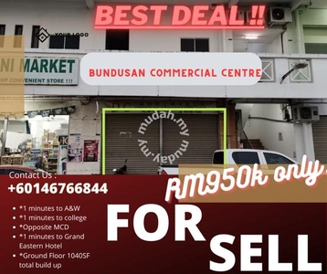 BEST DEAL! Bundusan Commercial Shoplot For Sell