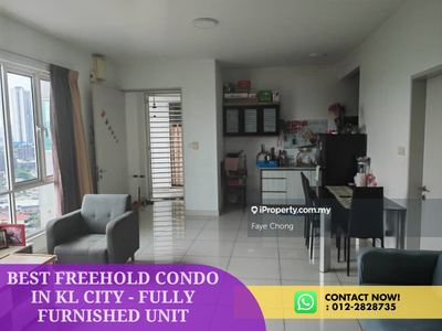 Best Freehold Condominium In KL City - Fully Furnished Unit!