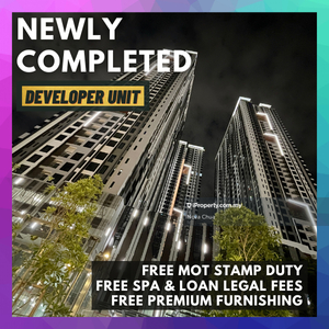 Completed developer units with Free MOT Stamp Duty!