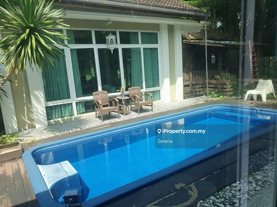 Corner 2 Storey Resort Bungalow with Pool surrounded by Kawasan Lapang