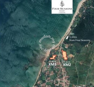 Tanjung Rhu Langkawi Kedah Freehold Individual Bungalow Land For Sale