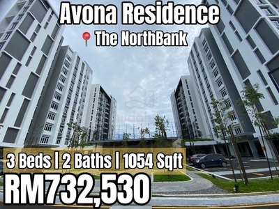Avona Residence NorthBank 3 Bedrooms 1054 Sqft Level 12