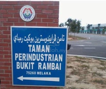 Bkt Rambai Industrial Warehouse with Infra