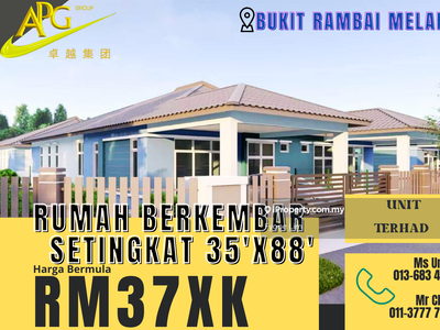 Bukit Rambai Semi D Full loan For Bumi Lot offer