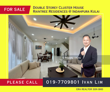 Double Storey Cluster House @ Hot Selling Area Raintree Residences