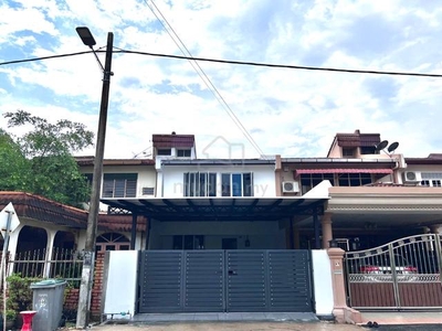Double storey teres Freehold bumi Cheng