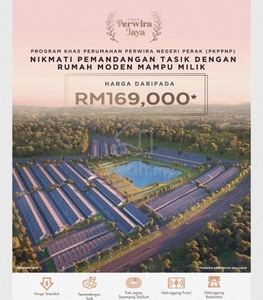 For Sales : LPPSA, Projek Baru Teres 1 Tingkat, Bawah RM200k, Tapah
