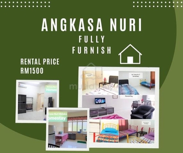Fully Furnish 2 Sty Terrace Angkasa Nuri CTRM Batu Berendam Infineon