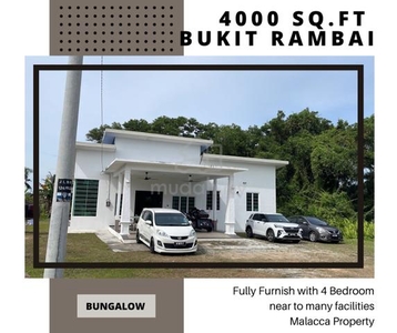 Fully Furnish Bungalow 4000 sq.ft Kampung Paya Mengkuang Bukit Rambai