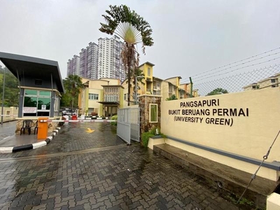 Ground Floor Freehold University Green Apartment Bukit Beruang Melaka