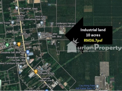Industrial Land For Sale at Jeram