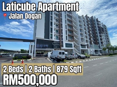 Jalan Dogan Laticube Apartment 2 Bedrooms 879 Sqft
