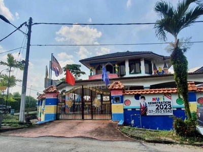 Johor Jaya Ros Merah Height 2 Storey Semi D Corner For Sale