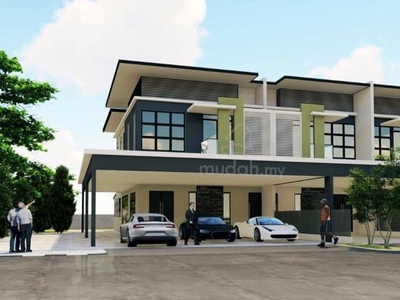 New Double Storey Terrace House at Moyan, Taman Genesis