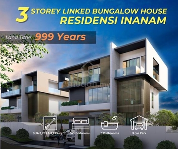 Residensi Inanam 3 Storey Linked Bungalow House