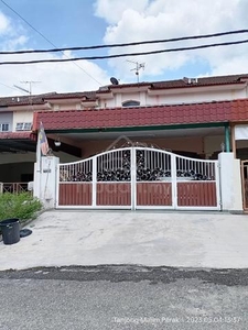Rumah Dua Tingkat Untuk Dijual di Taman Bernam Baru Tanjung Malim