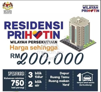 Rumah Murah Putrajaya (Residensi Prihatin Putrajaya + Rumah WIP)