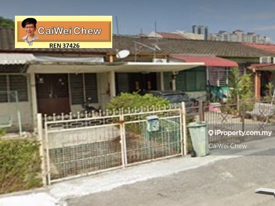 Single Storey Terrace 2070sf Jelutong Freehold Convenient Near Market