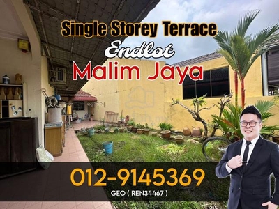 Single Storey Terrace ENDLOT with SIDE LAND, Taman Malim Jaya, Melaka