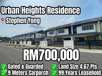 Stephen Yong Gated Guarded 4.67 Pts NEW Double Storey Intermediate