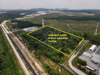 Techpark Enstek Freehold 9.4 acres industrial land nilai klia