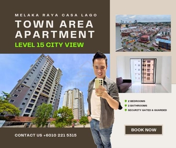 Town Area Apartment at Melaka Raya near Ujong Pasir Bandar Hilir