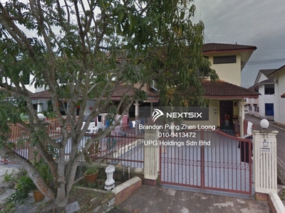 Bank Lelong Taman Perling Renovated Double Storey Terrace House (Corner Lot)
