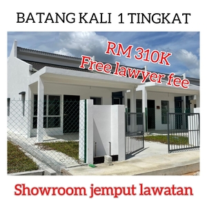 1 tingkat Batang Kali rumah teres Selangor RM310k new launching.