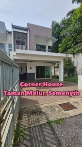 Corner 2 storey house Taman Melur Semenyih