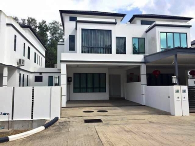 【Discount 45%】 100% Loan!! 30X80 | Free Gated Semi-D House Sungai Besi！