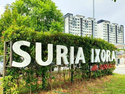 [FREEHOLD| LEVEL 6| BLOCK B| 2 COVERED PARKING| STRATA READY] Suria Ixora Apartment Setia Perdana Shah Alam