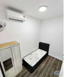 Fully Furnished Single AC Rooms for rent @ Urbano Utropolis Glenmarie
