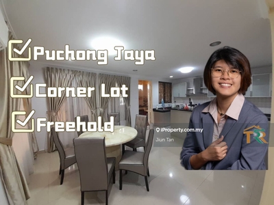 2 Storey Landed Puchong Jaya Corner Lot 2600sqf Freehold Landed Sale